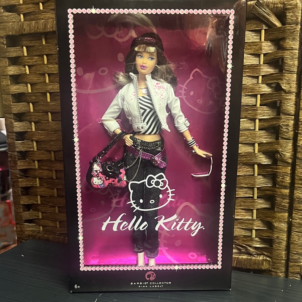 Barbie Hello Kitty Doll Pink Label